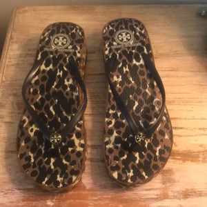 Tory Burch wedge sandals.  SALE😍‼️‼️